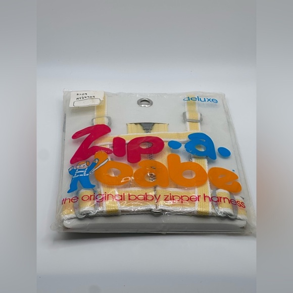 NEW Vintage 1961 Zip•a•Babe The Original Baby Zipper Harness Deluxe Made in USA - Picture 2 of 5